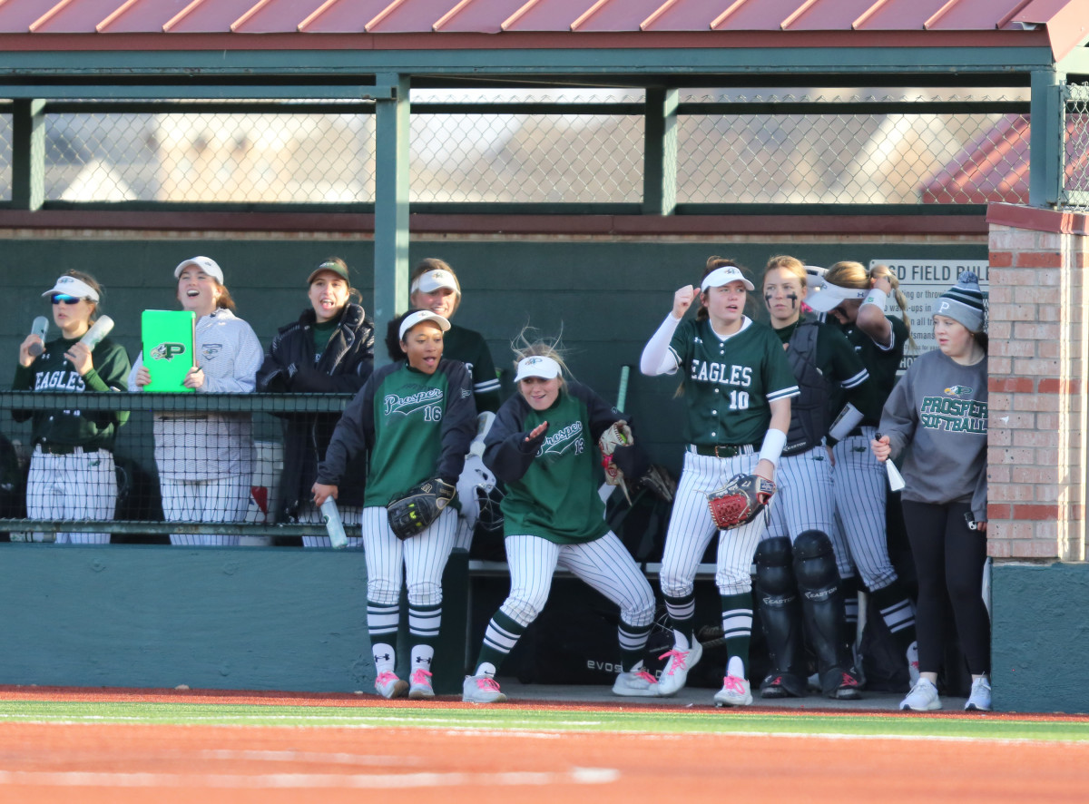 Montgomery Lake Creek Prosper Texas softball Allen Tournament 022323 Brian McLean 20